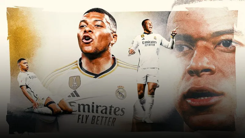 Chương mới trong sự nghiệp của Mbappe tại Real Madrid