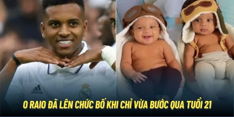 Rodrygo đã lên chức bố khi chỉ vừa bước qua tuổi 21